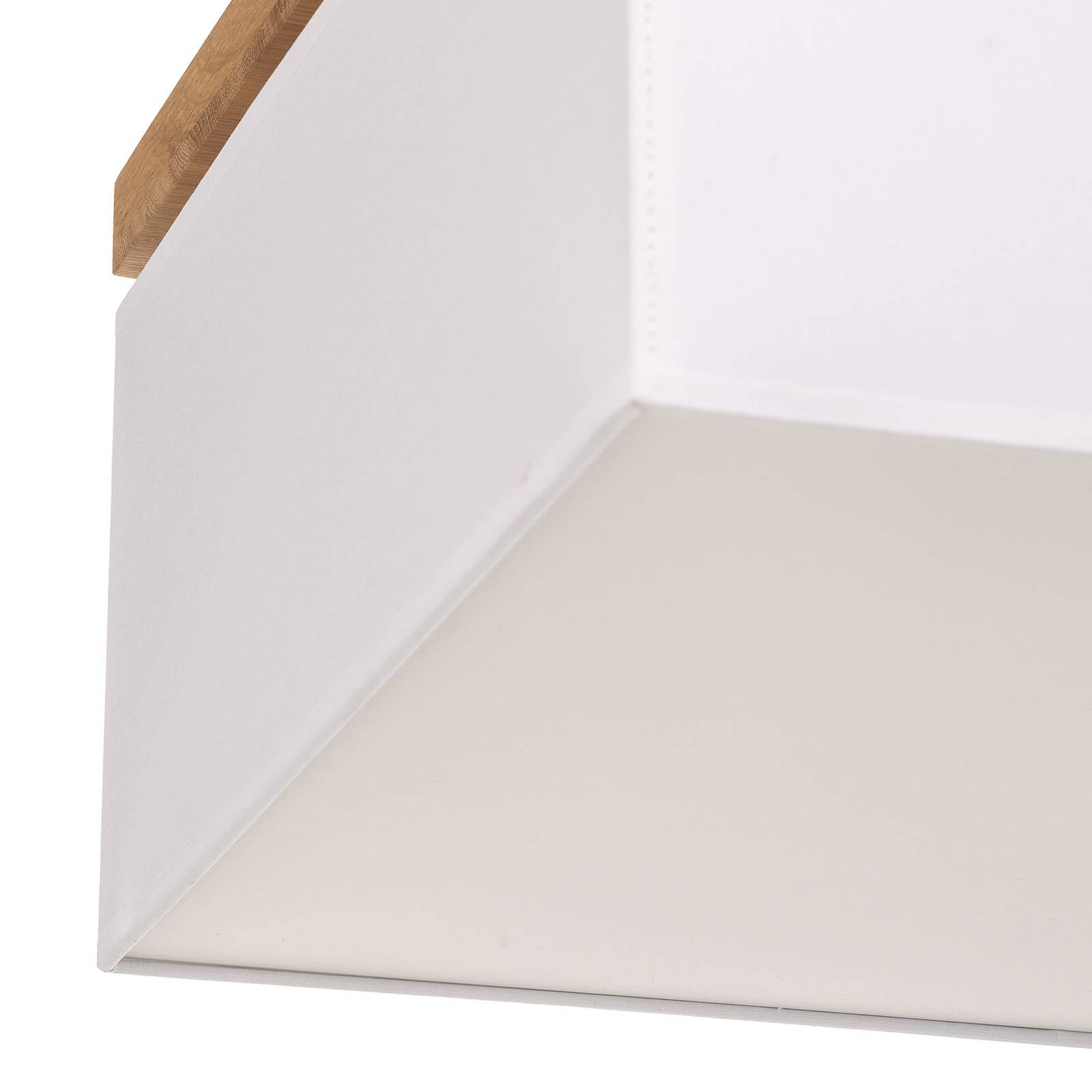 Deckenleuchte Canvas, 45cm x 45cm, weiß günstig online kaufen
