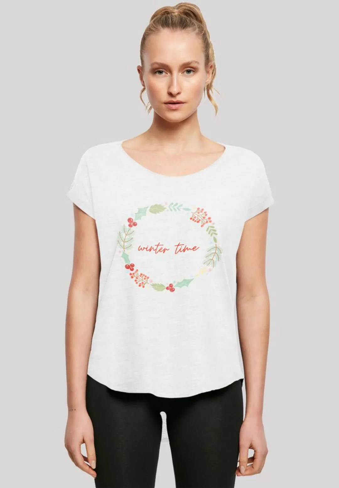 F4NT4STIC T-Shirt Winter Time Print günstig online kaufen