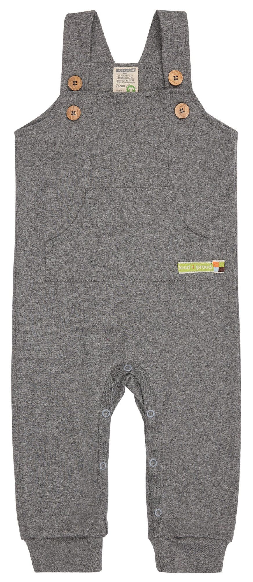 loud + proud Latzhose aus Interlock-Jersey günstig online kaufen