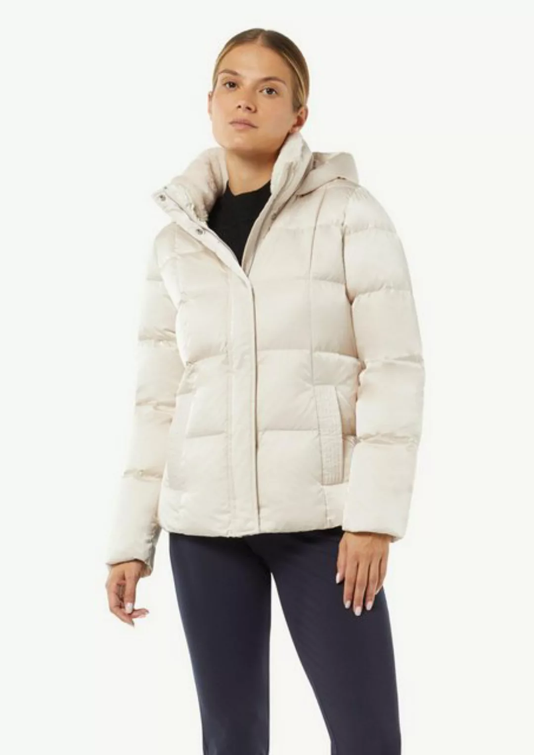 Comma Kurzjacke Puffer-Jacke mit gefütterter Kapuze günstig online kaufen