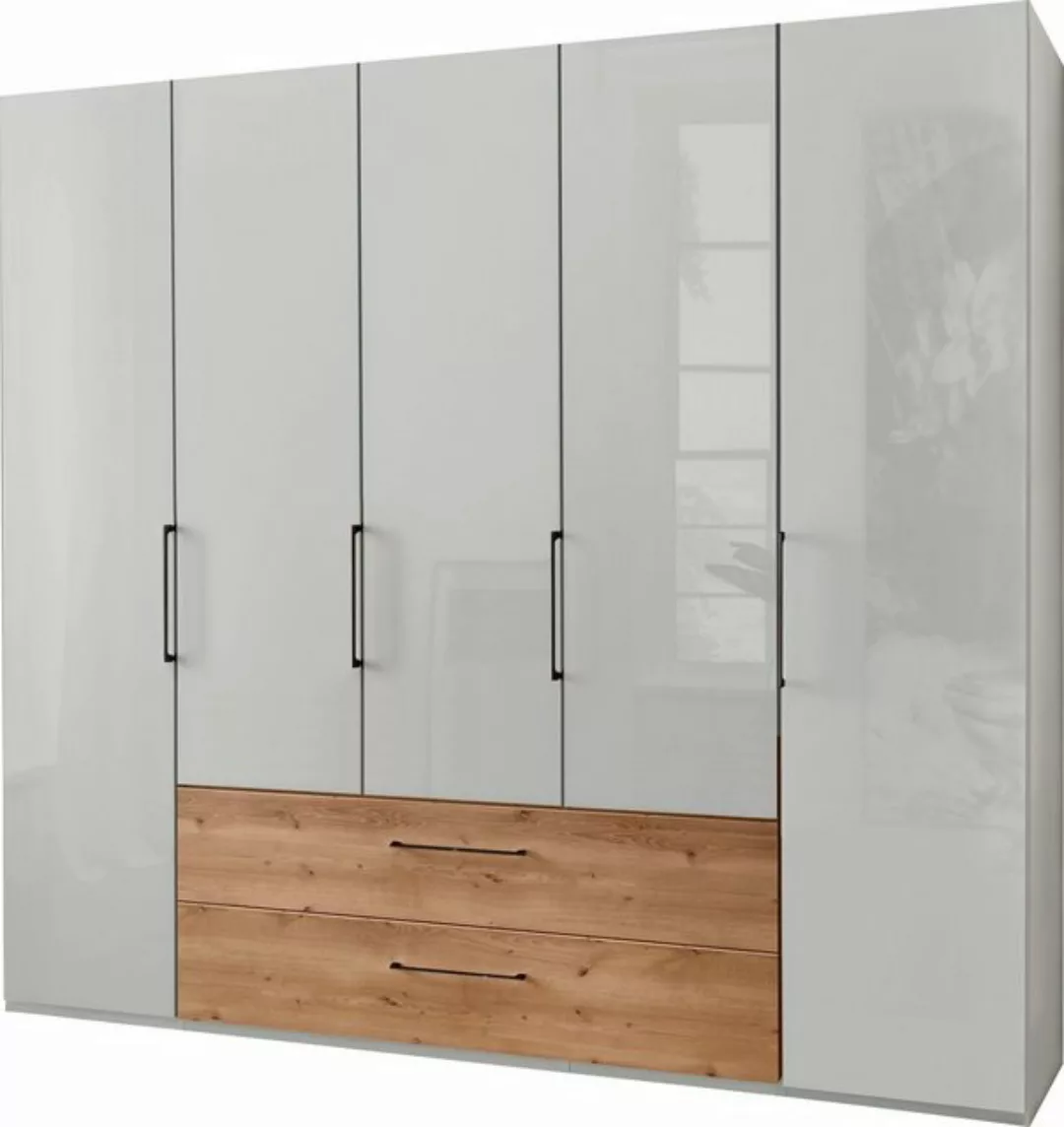 WIEMANN Kleiderschrank "Metz", hochwertige Glasfront inkl. Schubkästen im H günstig online kaufen