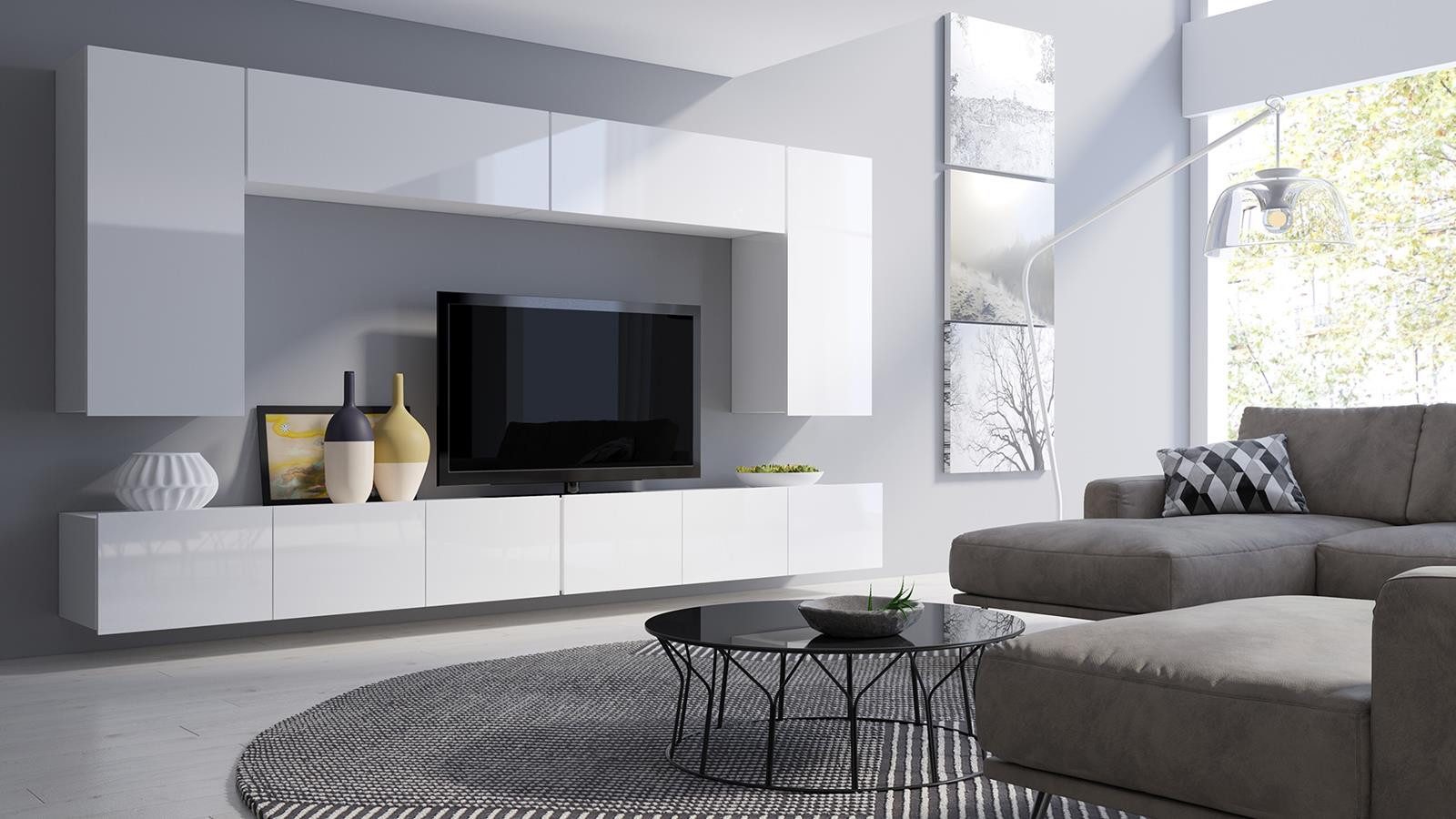 Compleo Wohnwand CALABRO Modern und elegant günstig online kaufen