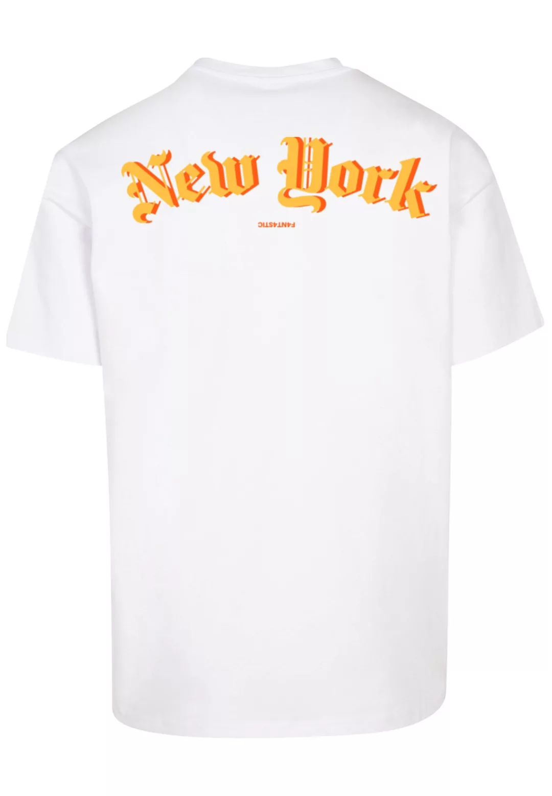 F4NT4STIC T-Shirt "New York Orange OVERSIZE TEE" günstig online kaufen