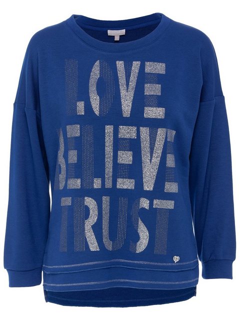 MONACO blue WEEKEND Sweatshirt Longsleeve figurumspielend mit Digitalprint günstig online kaufen