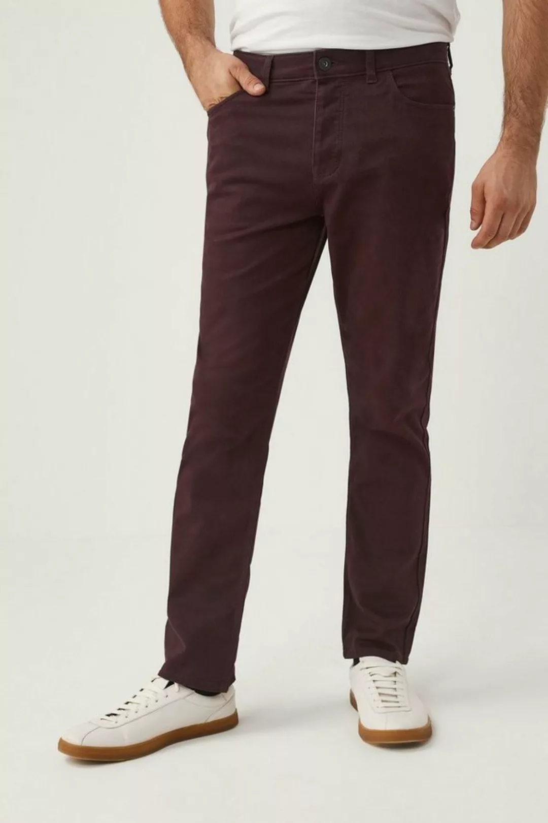 Next Chinohose Motion Flex Slim Fit Chinohose mit weicher Haptik (1-tlg) günstig online kaufen