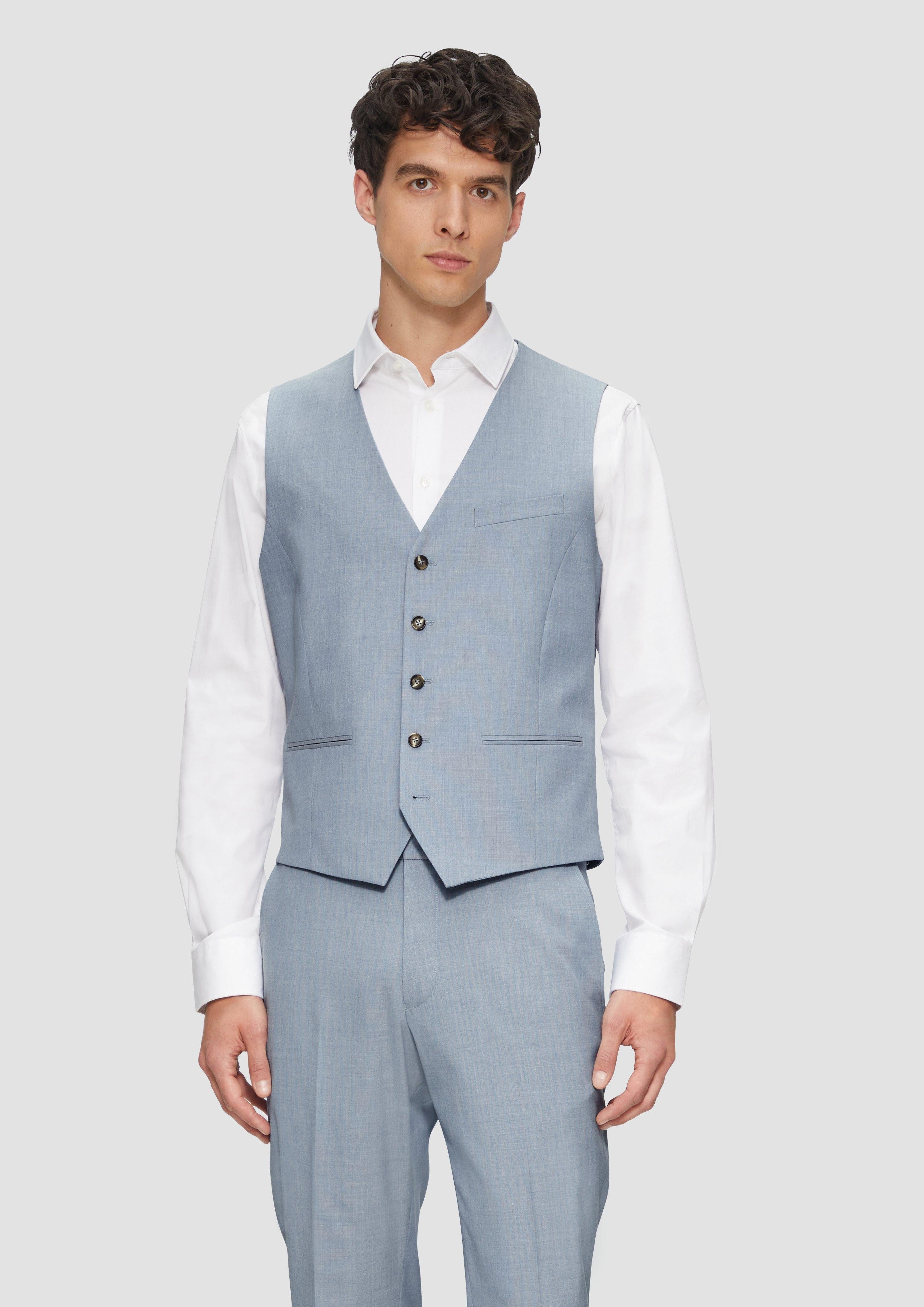 s.Oliver BLACK LABEL Anzugweste s.O Pure: günstig online kaufen