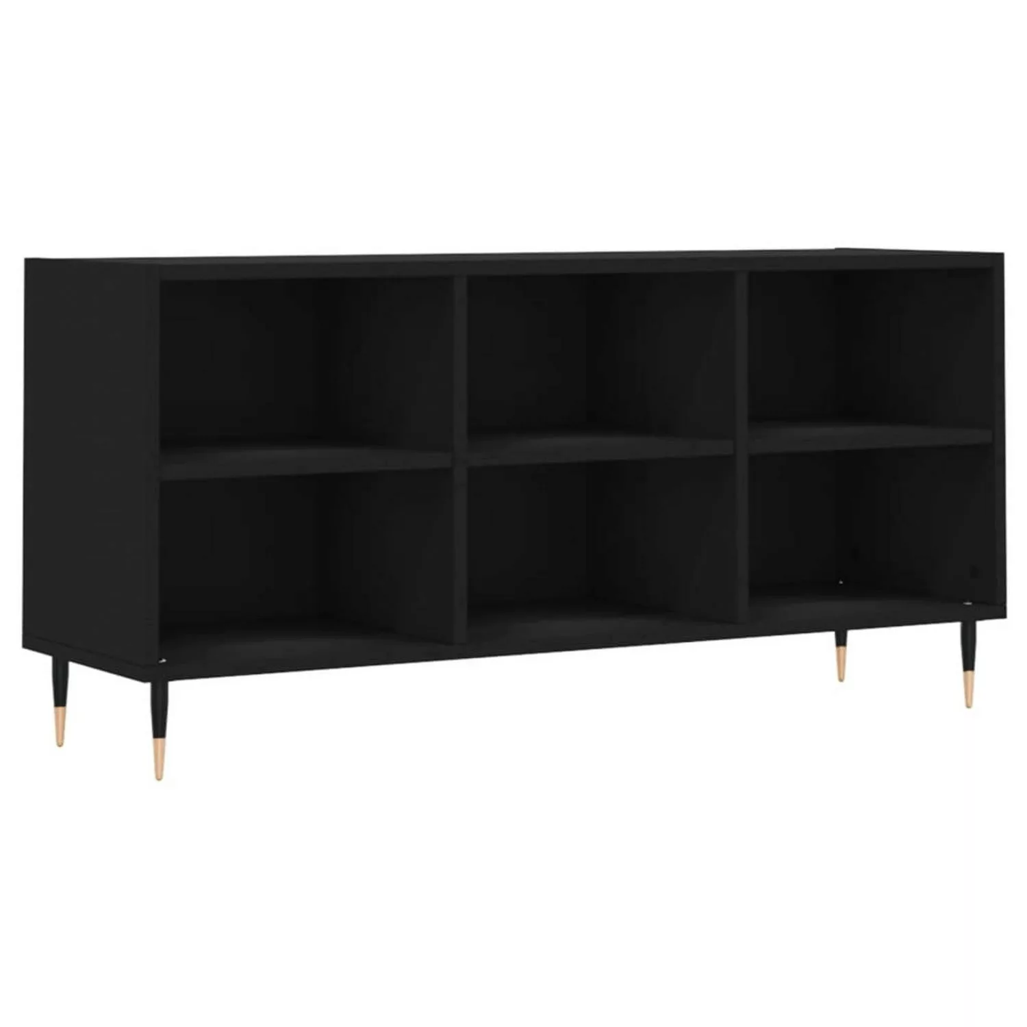 vidaXL TV-Schrank TV-Schrank Schwarz 103,5x30x50 cm Spanplatte günstig online kaufen