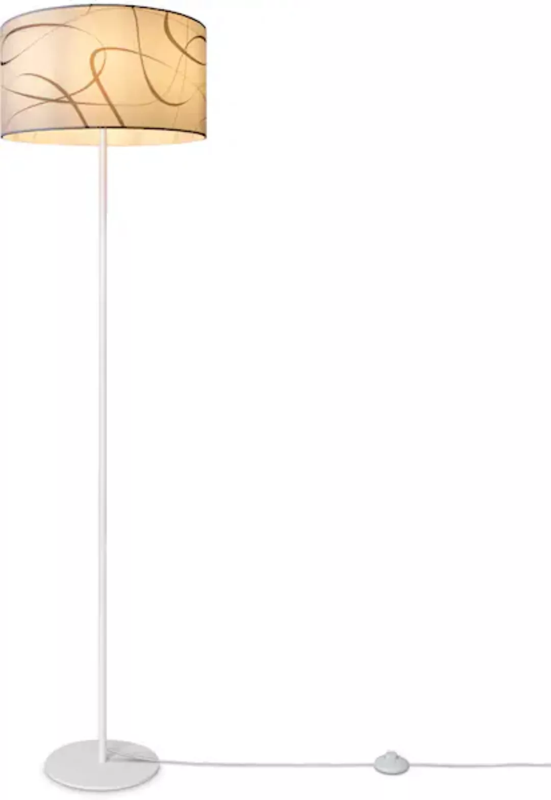 Paco Home Stehlampe »Luca Tribal«, Stehlampe Dreibein Mit Lampenschirm Stof günstig online kaufen