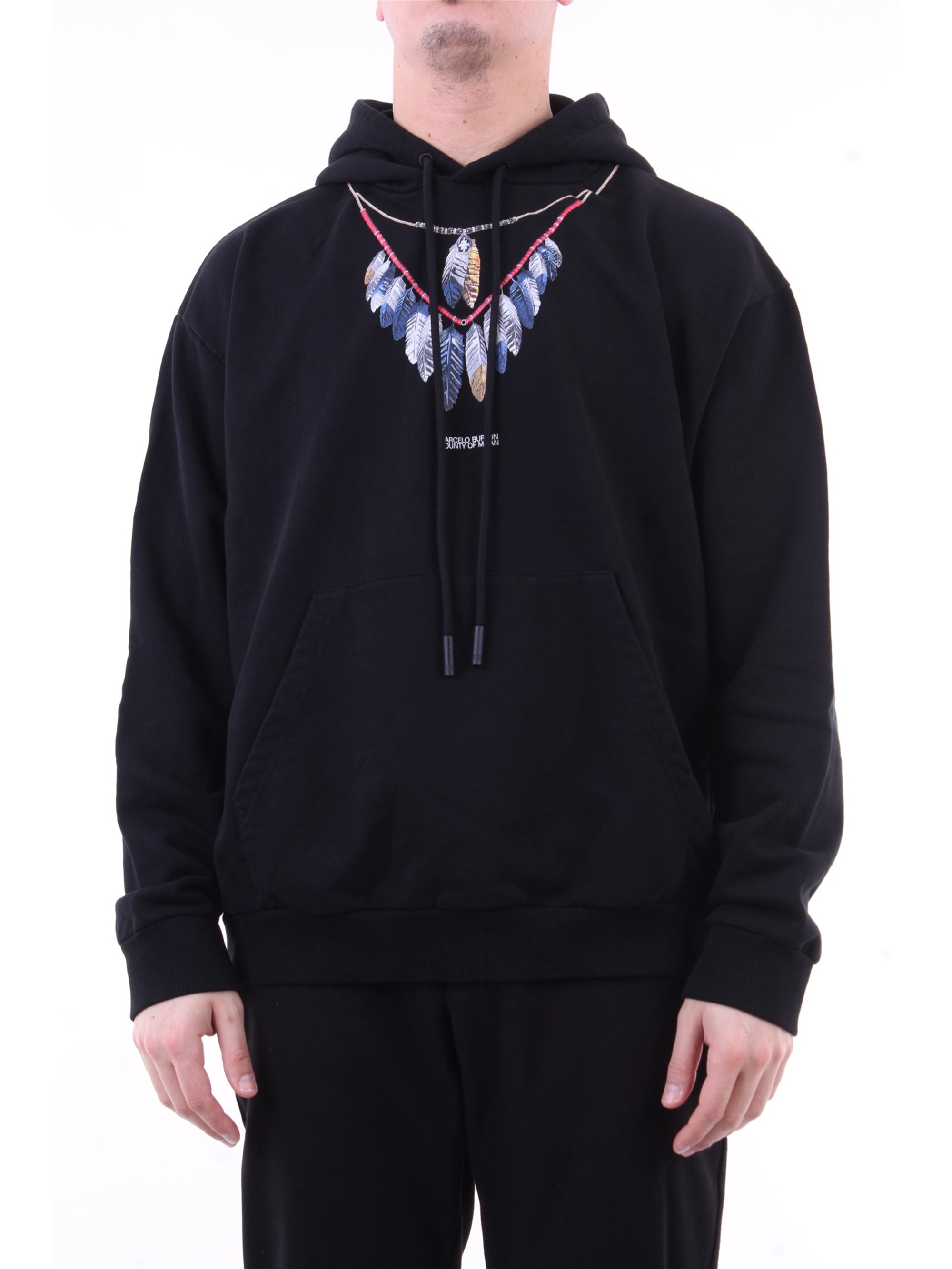 MARCELO BURLON Hoodies Herren schwarz günstig online kaufen