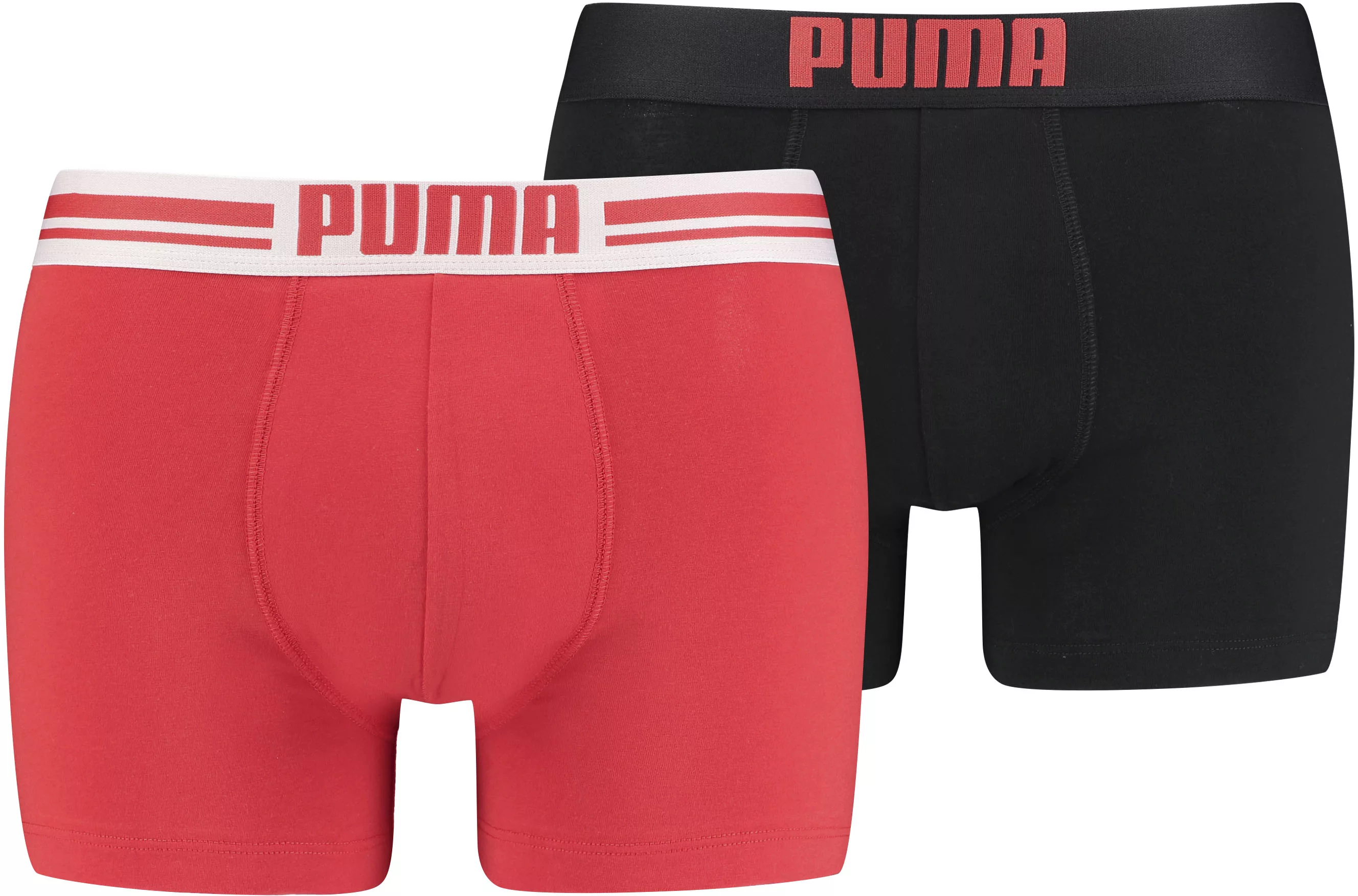 PUMA Boxer, (Packung, 2er-Pack), mit Logo-Bund günstig online kaufen