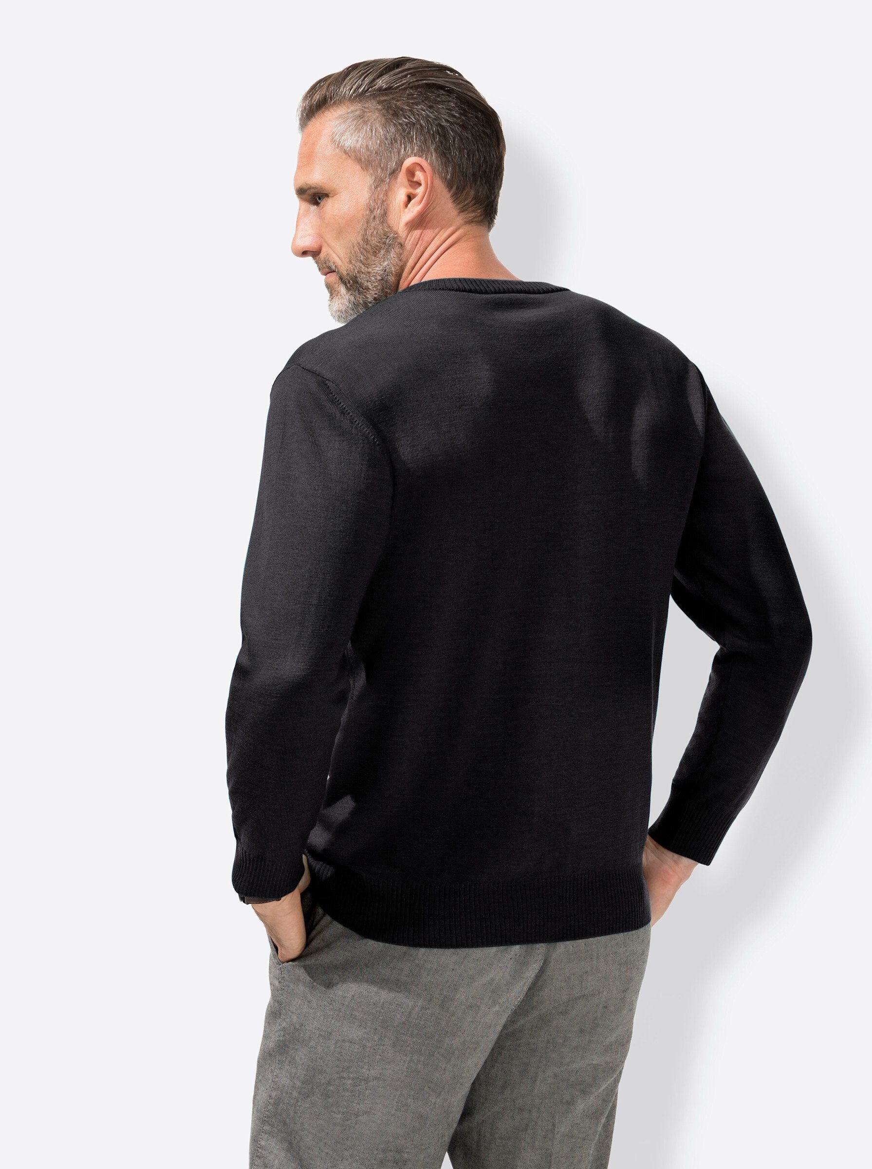 Marco Donati V-Ausschnitt-Pullover "V-Pullover" günstig online kaufen