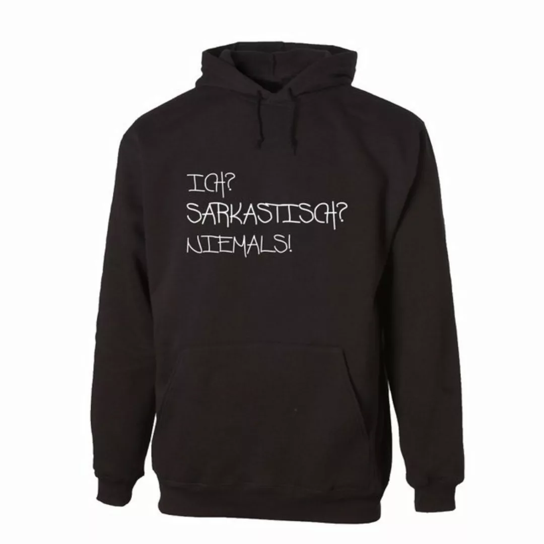 G-graphics Hoodie Ich? Sarkastisch? Niemals! Unisex mit trendigem Frontprin günstig online kaufen