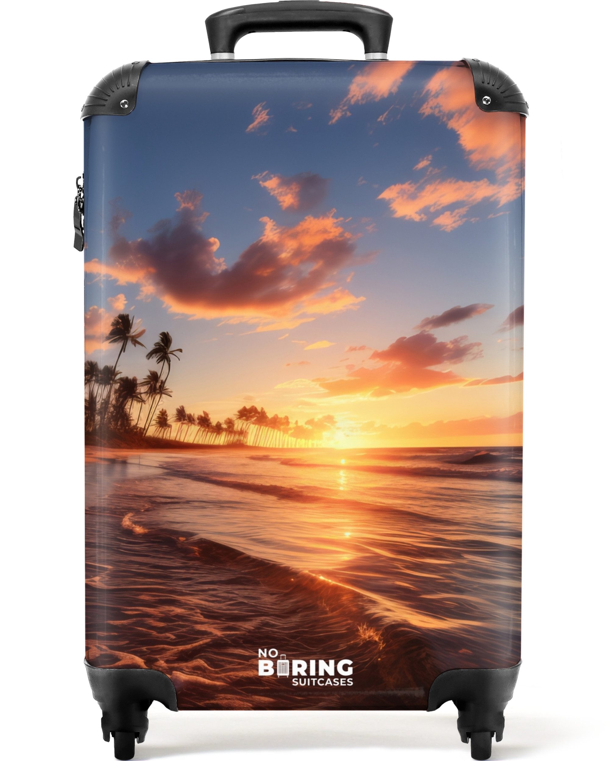 NoBoringSuitcases.com© Hartschalen-Trolley Meer bei Sonnenuntergang 55x35x2 günstig online kaufen