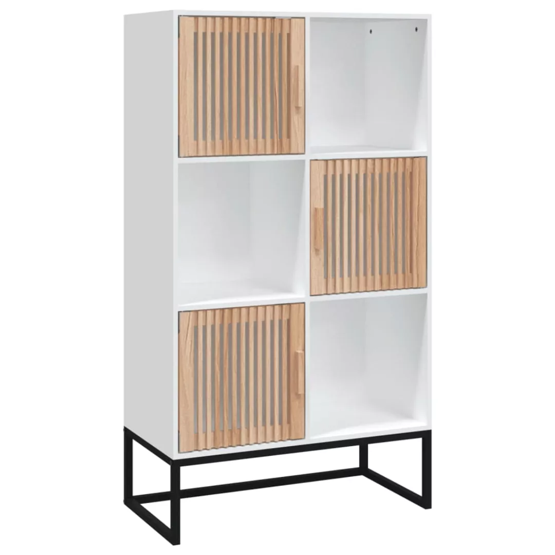 Vidaxl Highboard Weiß 70x35x125 Cm Holzwerkstoff günstig online kaufen