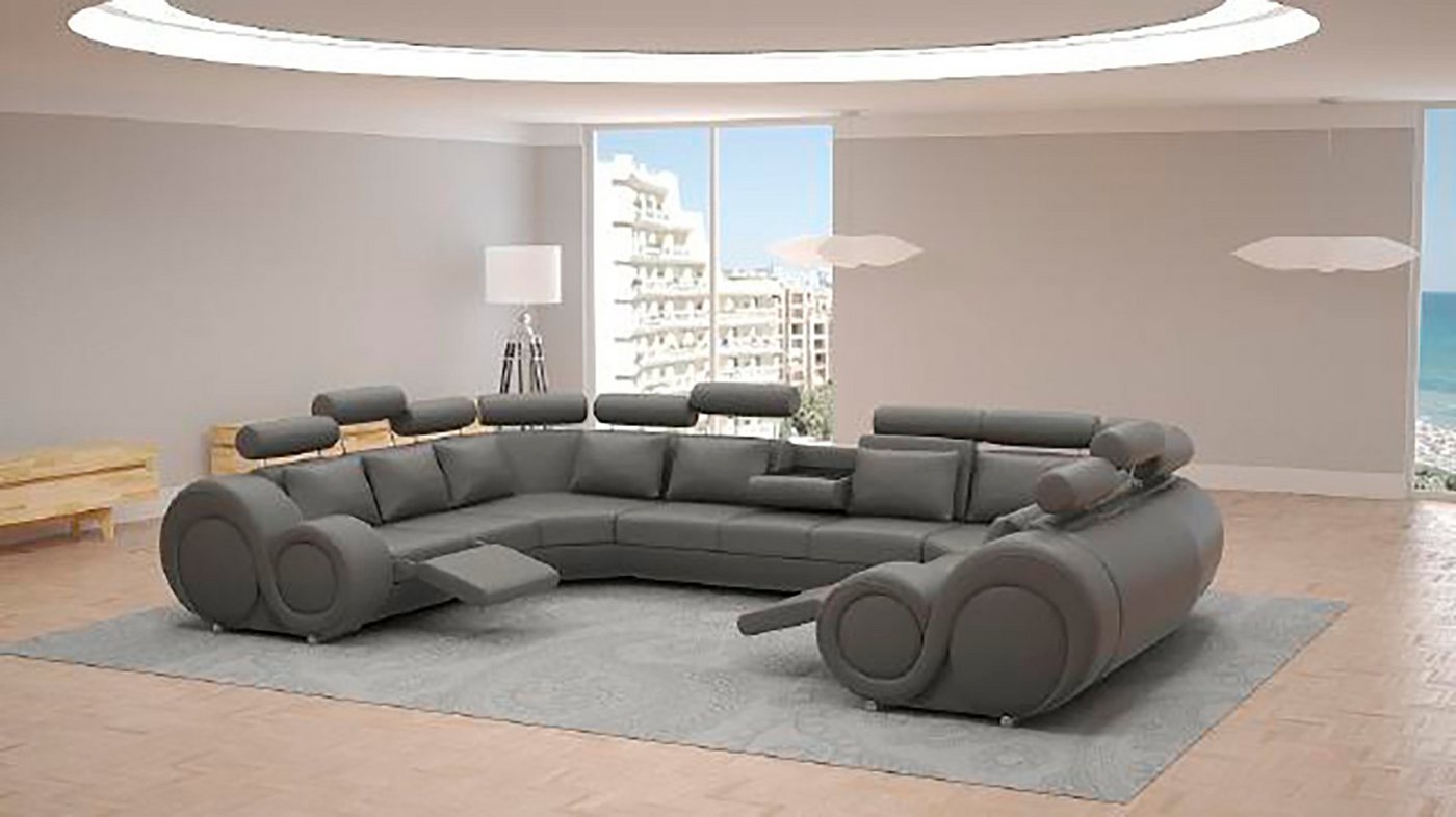 JVmoebel Ecksofa Designer Wohnlandschaft Eckcouch Couch Sofa Polster Leders günstig online kaufen