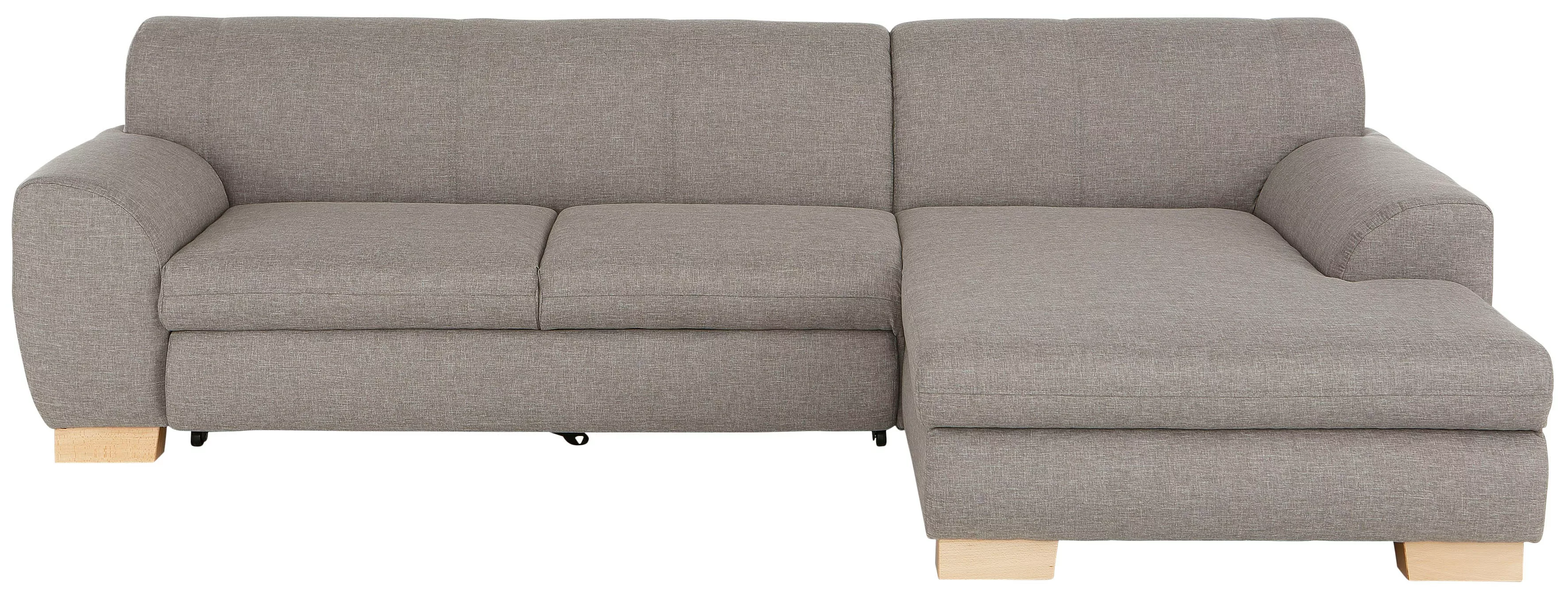 Home affaire Ecksofa Nika L-Form, Polsterecke, Struktur fein oder Melrose/S günstig online kaufen