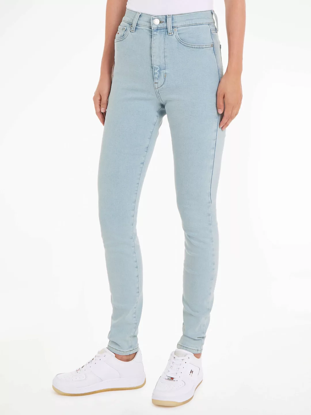 Tommy Jeans Bequeme Jeans "Sylvia Skinny Slim Jeans Hohe Leibhöhe", mit Led günstig online kaufen