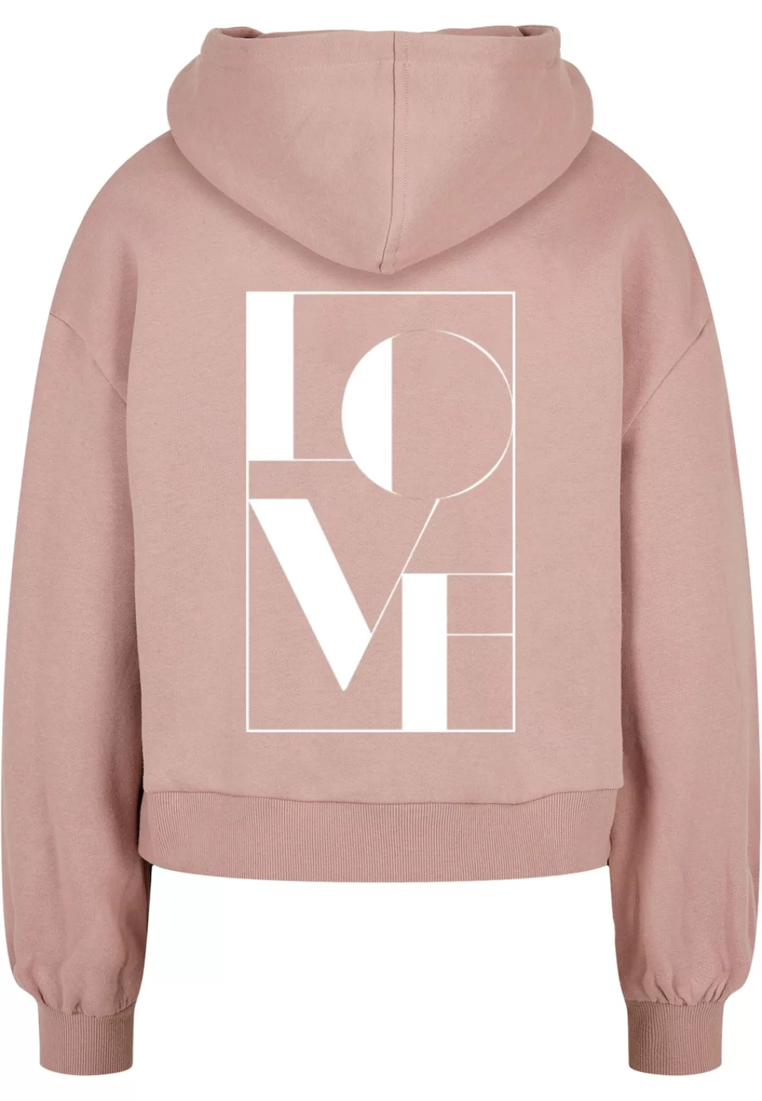 Merchcode Kapuzenpullover "Merchcode Damen Ladies Love Organic Oversized Ho günstig online kaufen