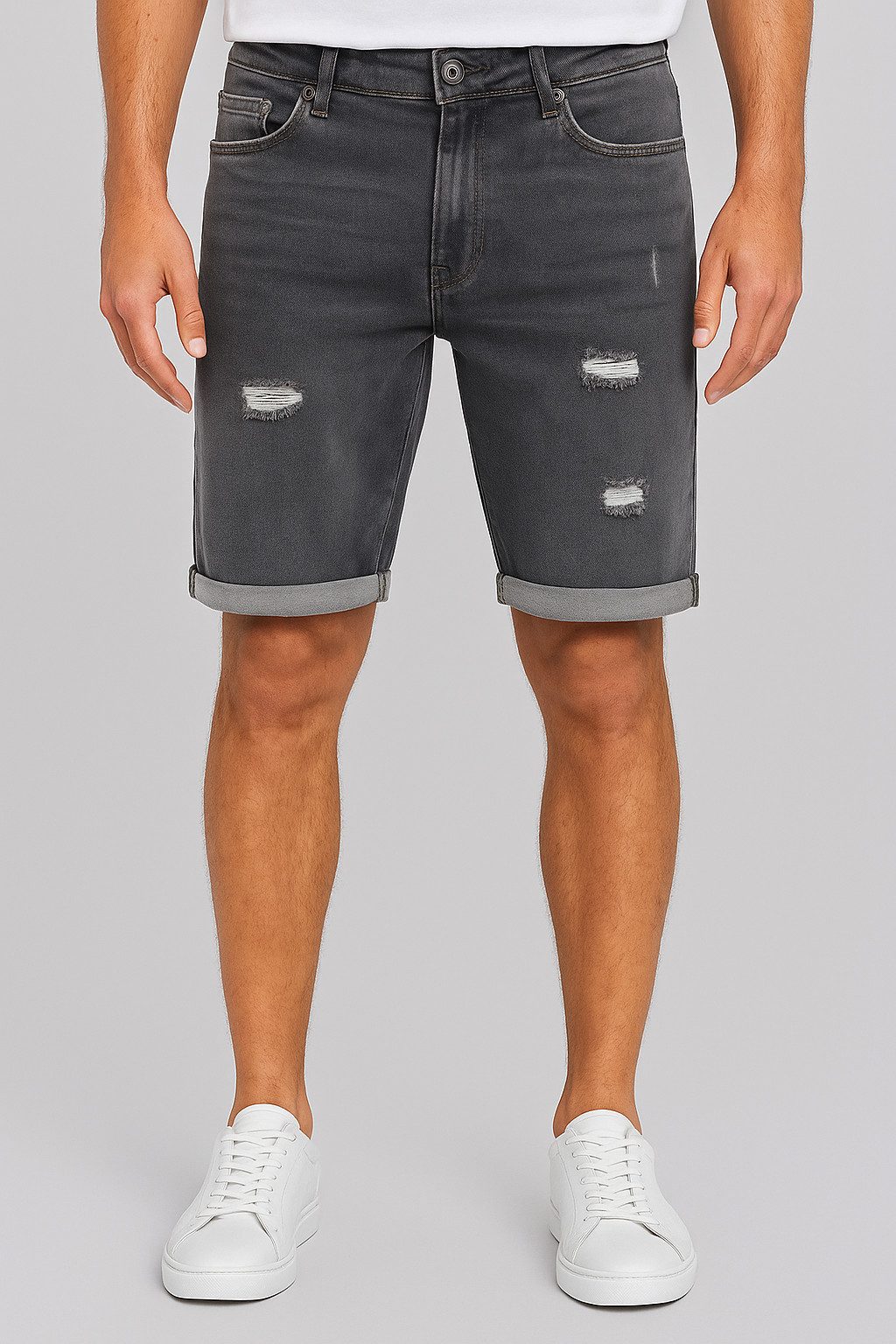 Smith & Solo Jeansshorts Herren, kurze günstig online kaufen