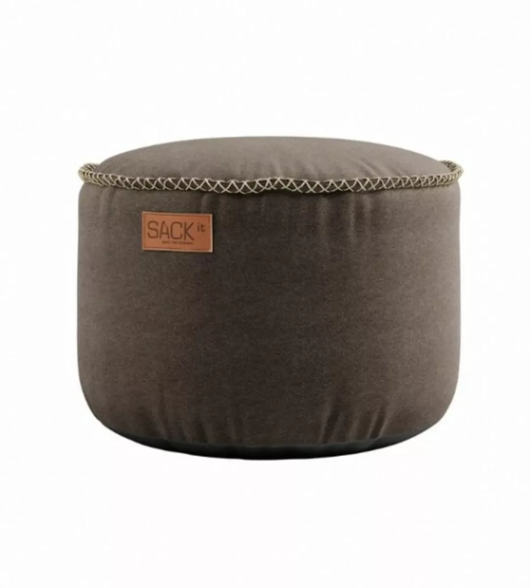 RETROit Canvas Sitzsack Sparset – Loungsessel und Hocker (Indoor) schwarz/b günstig online kaufen