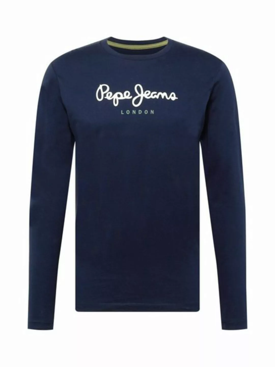 Pepe Jeans Herren Rundhals Langarmshirt EGGO LONG N - Regular Fit günstig online kaufen