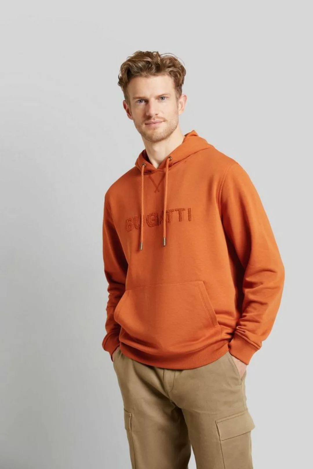 bugatti Sweatshirt, mit Logo-Print günstig online kaufen