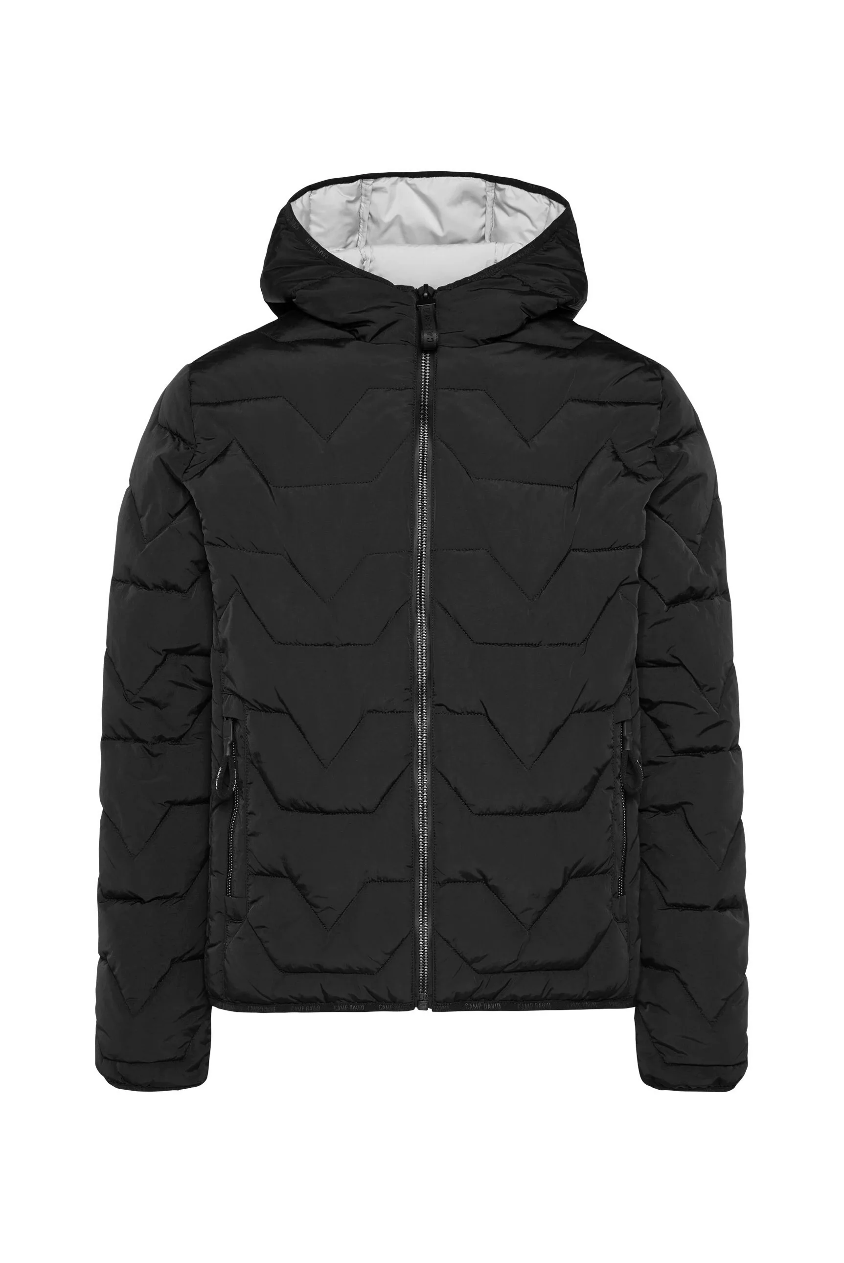 CAMP DAVID Winterjacke, mit Kapuze, mit elastischem Saumabschluss günstig online kaufen