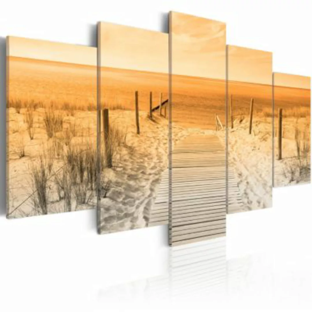 artgeist Wandbild Orange Beach mehrfarbig Gr. 200 x 100 günstig online kaufen