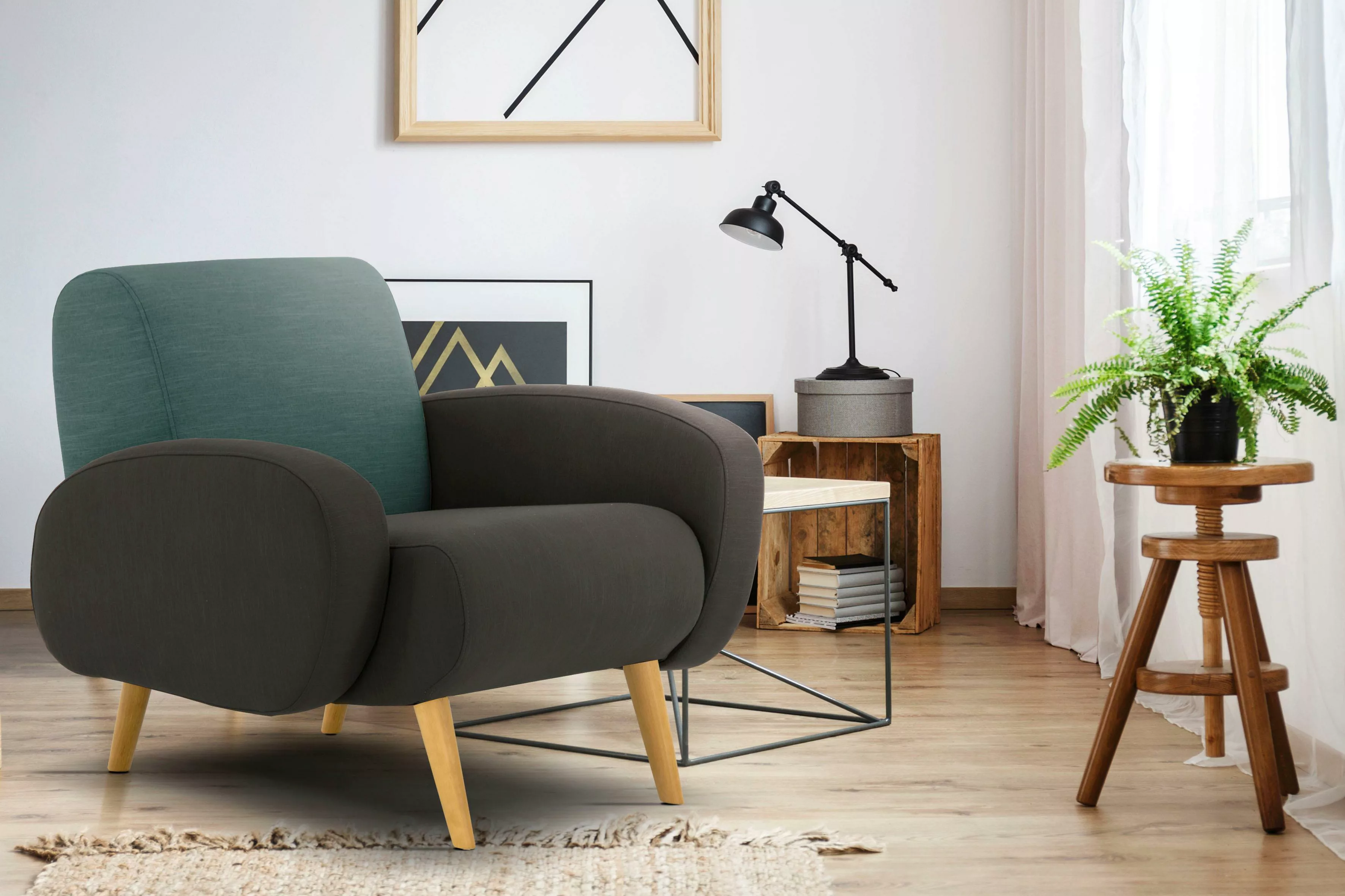 Home affaire Sessel "Tox", in außergewöhnlicher stylischer Optik günstig online kaufen