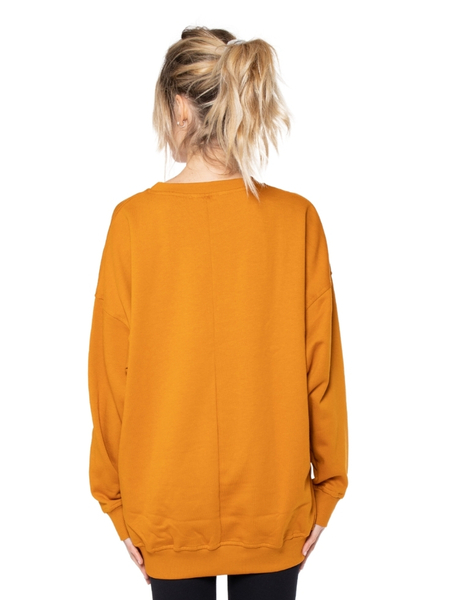 Damen Oversize Pullover Aus Bio-baumwolle "Camilla" günstig online kaufen