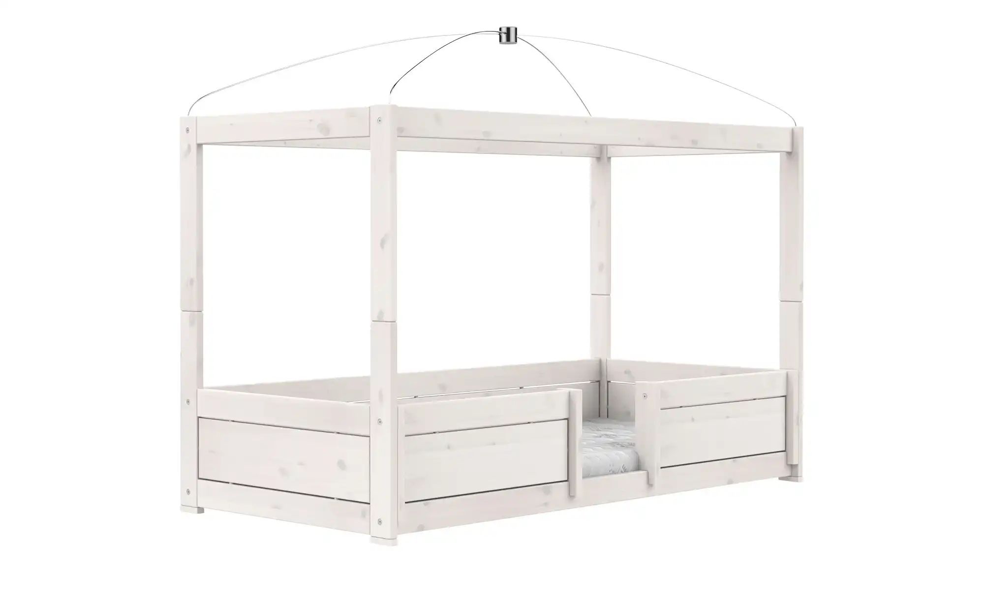 Lifetime Himmelbett  4-in-1 ¦ weiß ¦ Maße (cm): B: 207 H: 161 T: 124.0 Bett günstig online kaufen