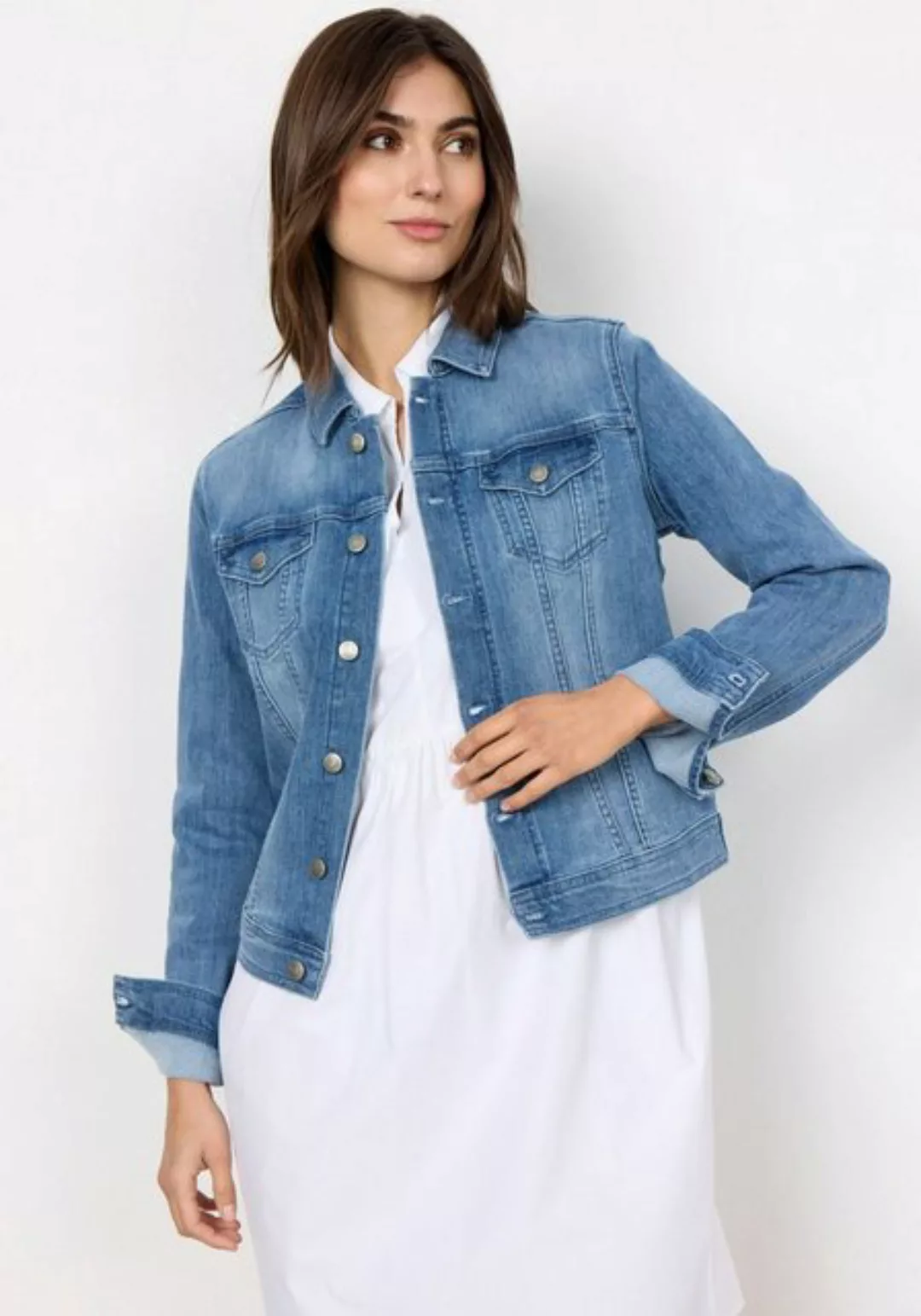 soyaconcept Jeansblazer SC-KIMBERLY 3 taillierte Form günstig online kaufen