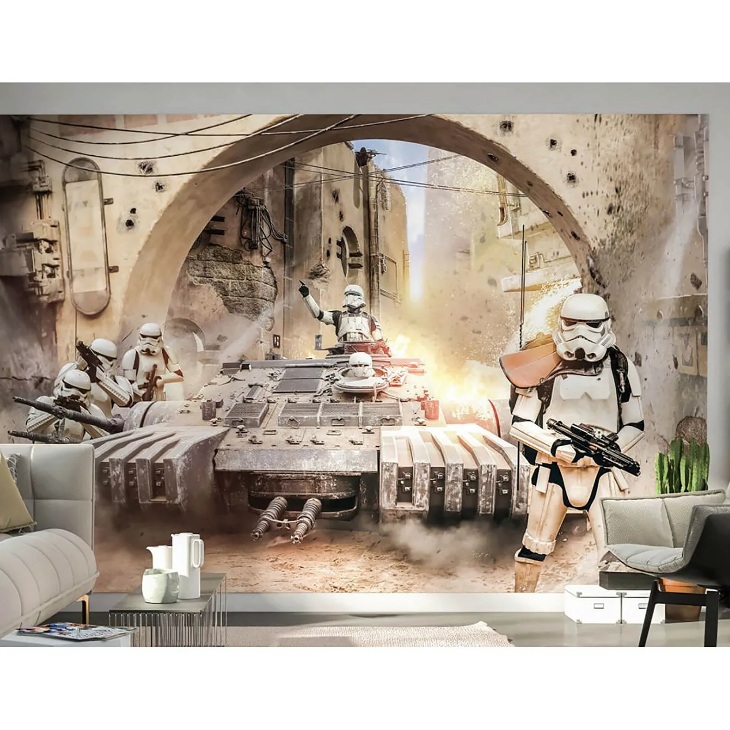 Komar Vliestapete »Star Wars Tanktrooper«, 400x250 cm (Breite x Höhe), Vlie günstig online kaufen