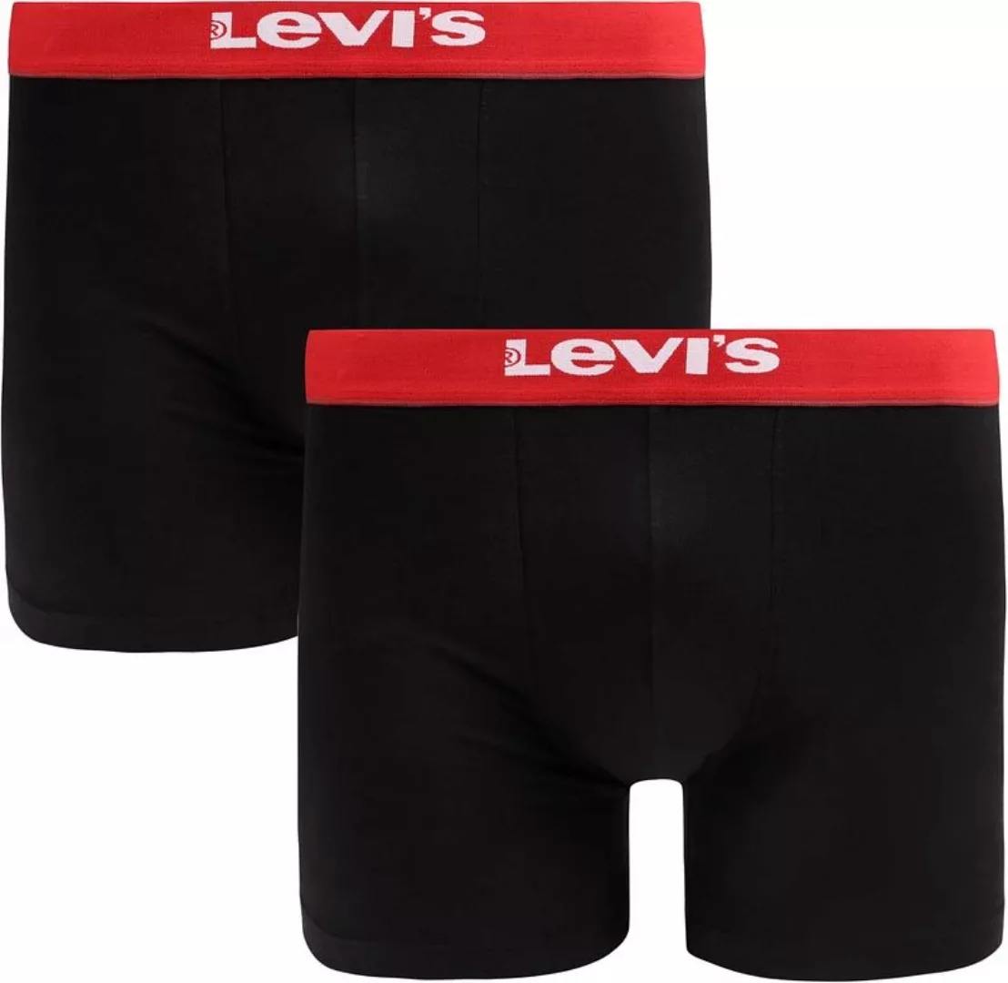 Levis Boxershorts, (Packung, 2er-Pack), mit breitem Logobund günstig online kaufen