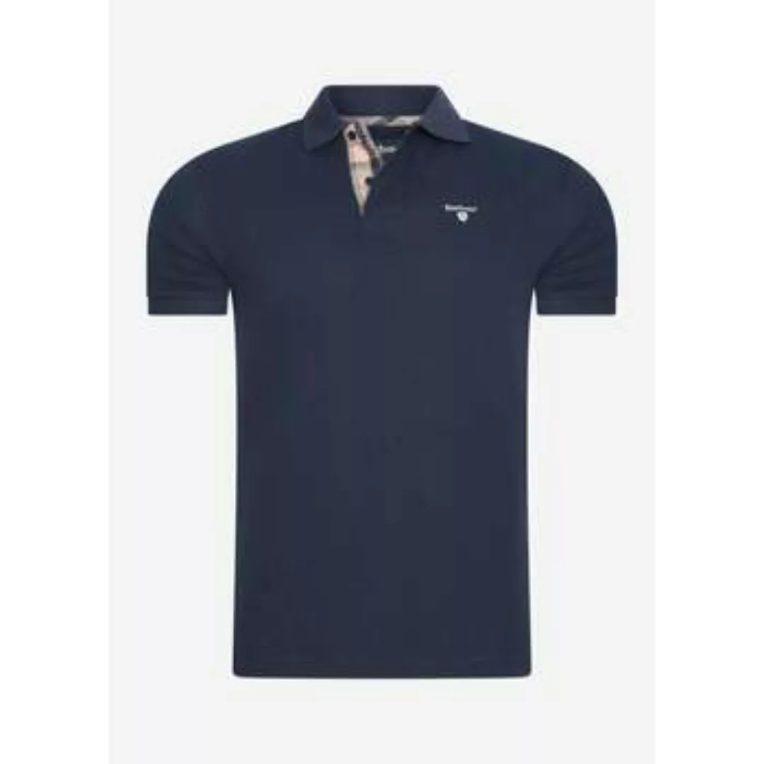 Barbour  T-Shirts & Poloshirts tartan pique polo - new navy günstig online kaufen