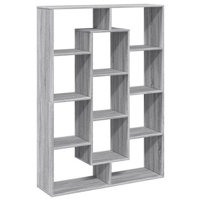 vidaXL Bücherregal Bücherregal Grau Sonoma 102x29x143 cm Holzwerkstoff, 1-t günstig online kaufen