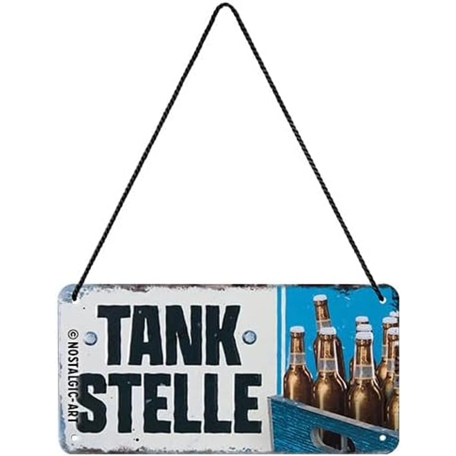 Nostalgic-Art Hängeschild Tankstelle Bier günstig online kaufen