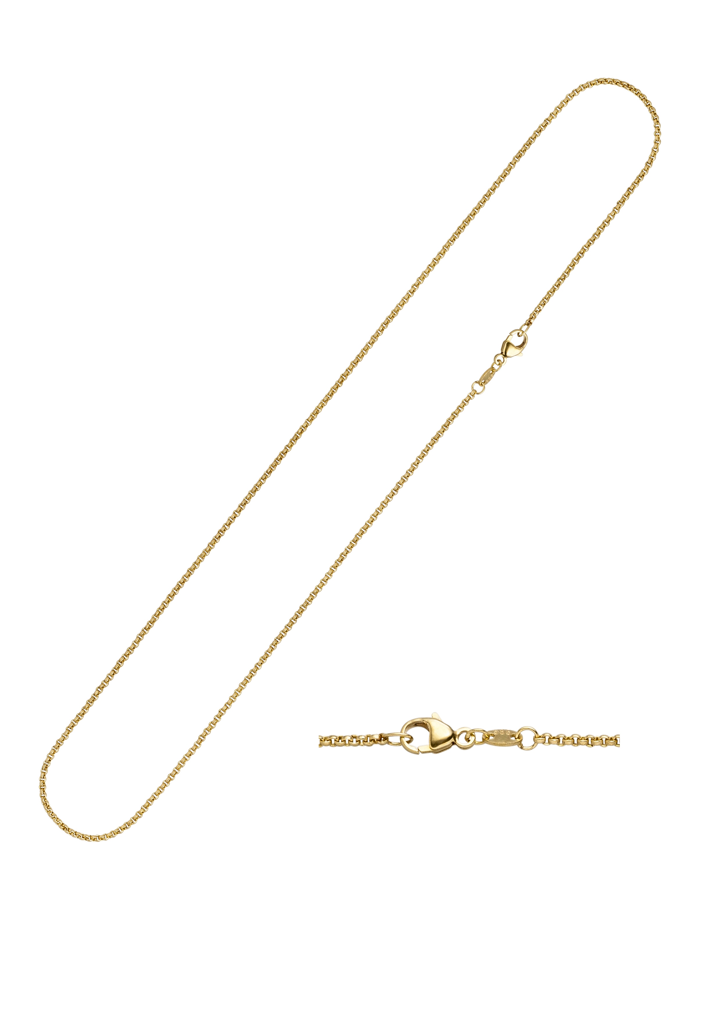 JOBO Goldkette "Erbs-Kette", 333 Gold massiv 42 cm 2,5 mm günstig online kaufen