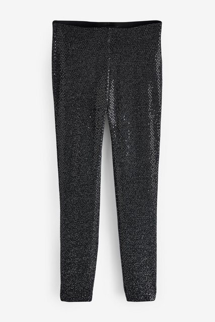 Next Leggings Skinny-Hose mit Pailletten - Kurzgröße (1-tlg) günstig online kaufen