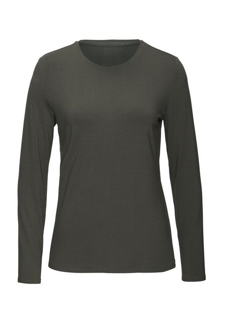 LASCANA Langarmshirt (Packung, 2-tlg) aus weicher Viskose-Qualität günstig online kaufen