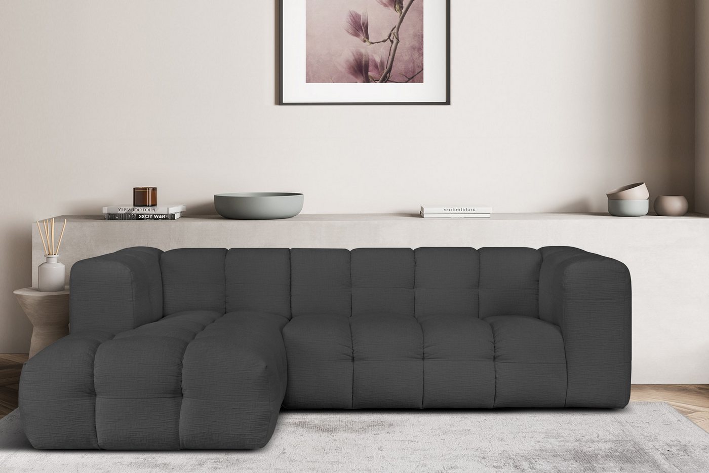 LeGer Home by Lena Gercke Ecksofa "TALISHA L-Form", moderne Steppung, hoher günstig online kaufen