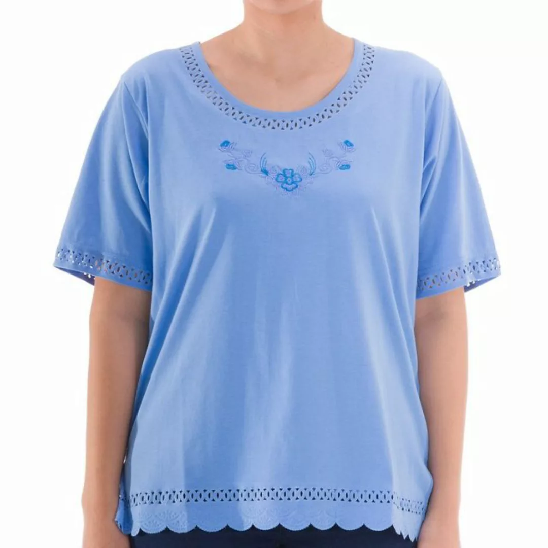 zeitlos T-Shirt T- Shirt - Loch Dessin günstig online kaufen