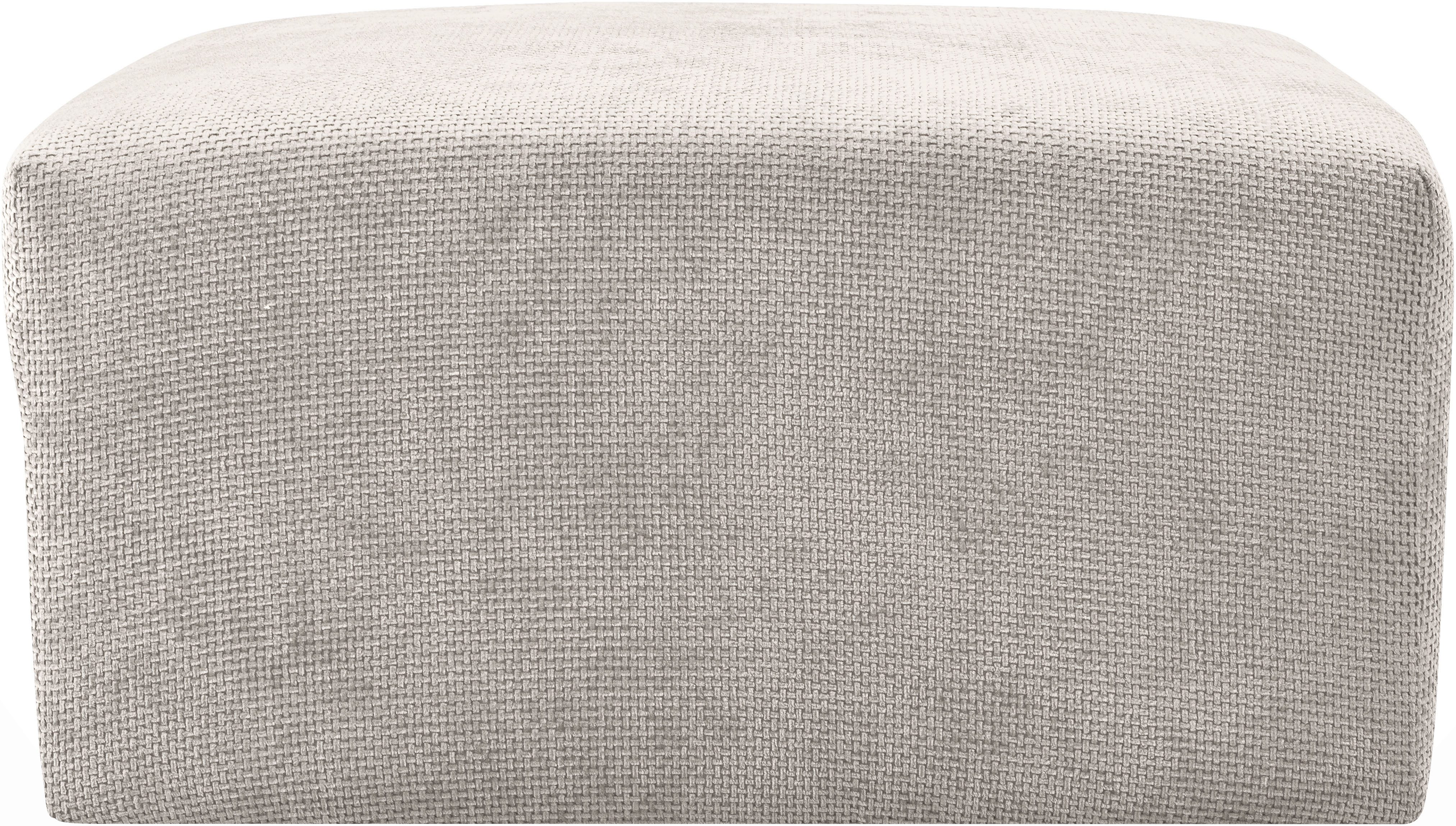 WERK2 Polsterhocker "Zeus-XL", Curvy Trend Hocker mit urbaner Optik günstig online kaufen