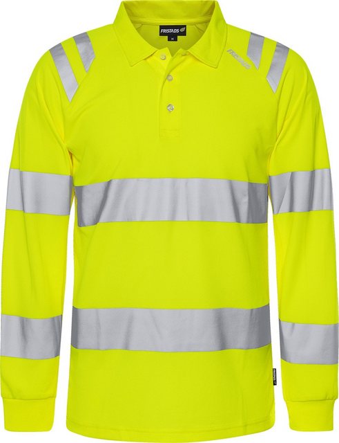 Fristads Warnschutz-Shirt High Vis Poloshirt Langarm Kl. 3 7864 GPST günstig online kaufen