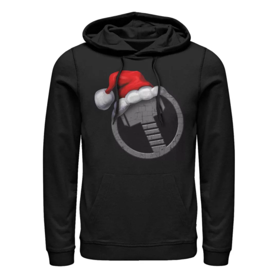 Marvel - Avengers - Mjolnir Thors Holiday Hat - Weihnachten - Unisex Hoodie günstig online kaufen