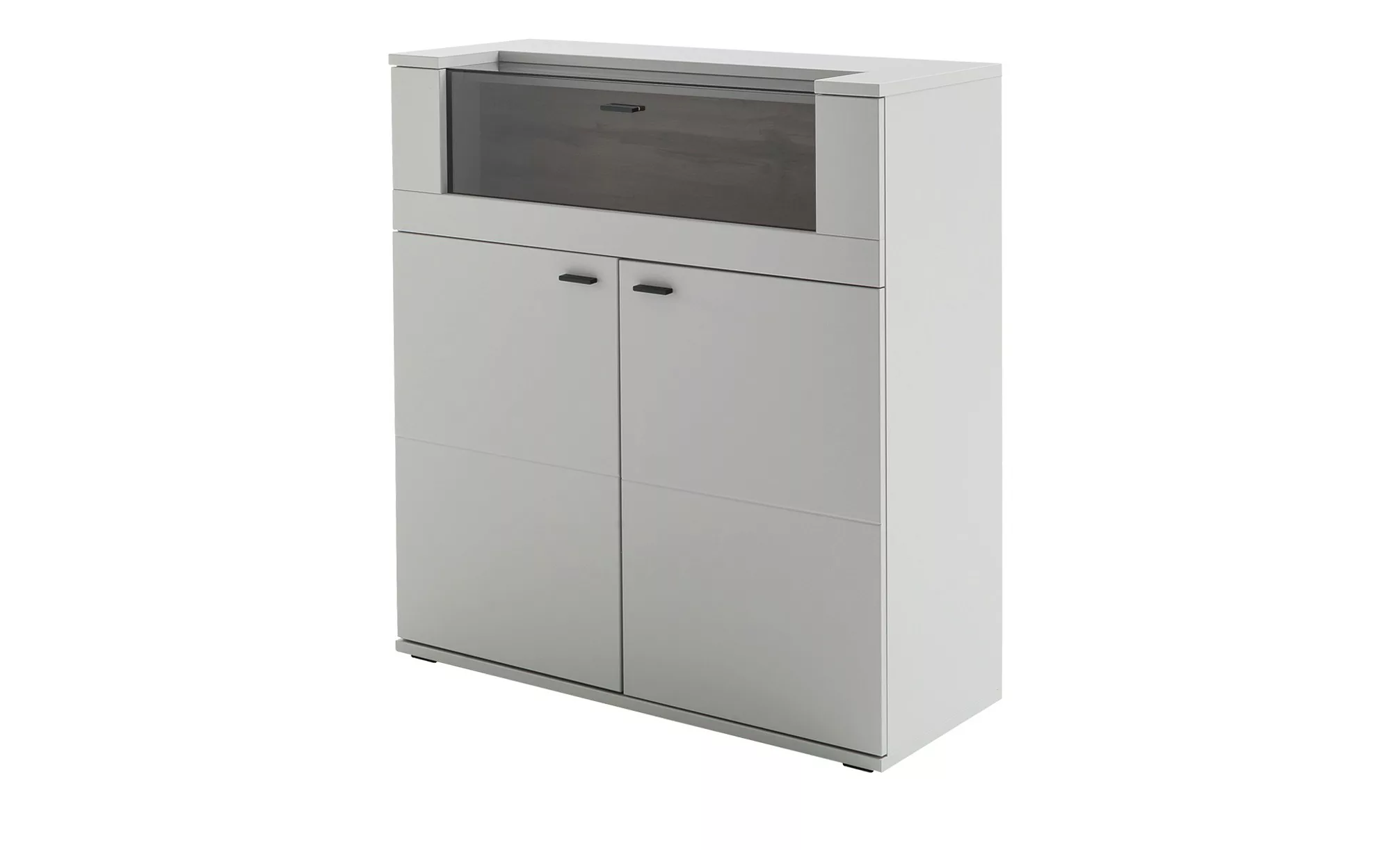 uno Highboard  Sarbonne ¦ grau ¦ Maße (cm): B: 110 H: 120 T: 44.0 Kommoden günstig online kaufen