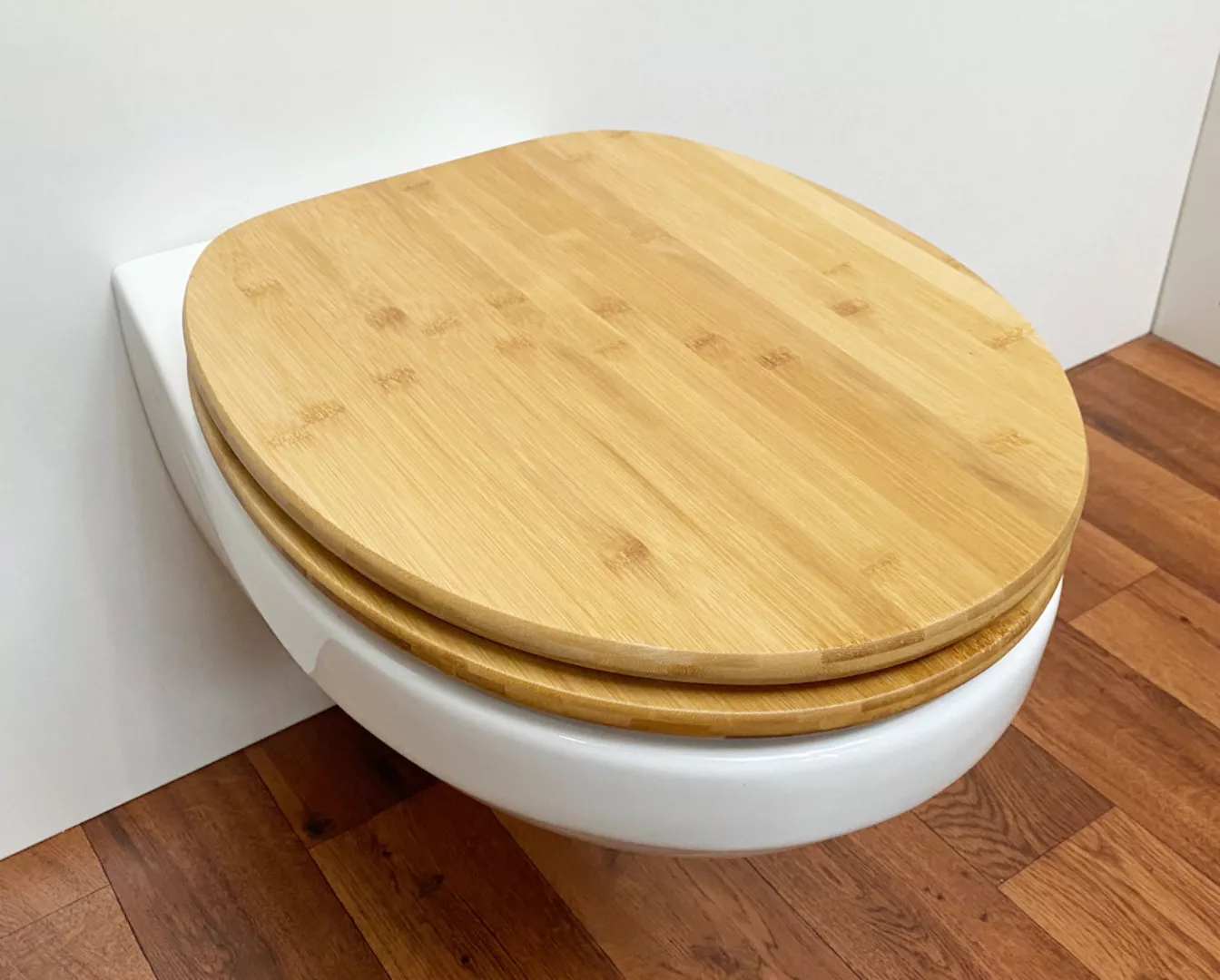 ADOB WC-Sitz "Bambus dunkel", mit Absenkautomatik, geeignet für alle handel günstig online kaufen