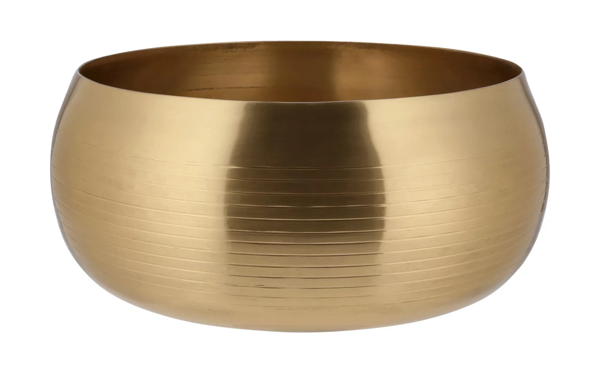 Deko Schale - gold - Aluminum - 11 cm - Dekoration > Dekoschalen - Möbel Kr günstig online kaufen
