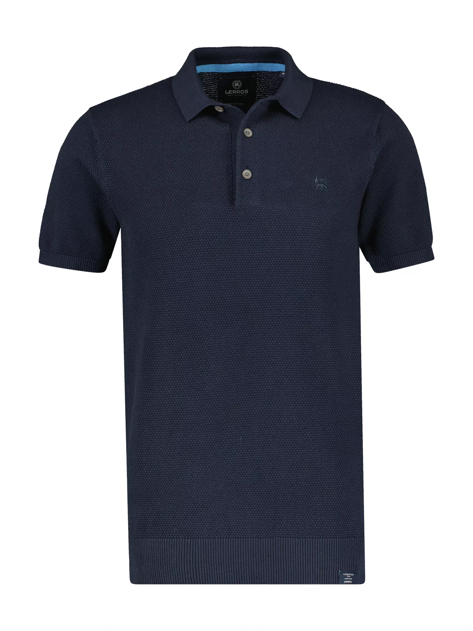 LERROS Poloshirt "LERROS Gestreiftes Strickpoloshirt" günstig online kaufen