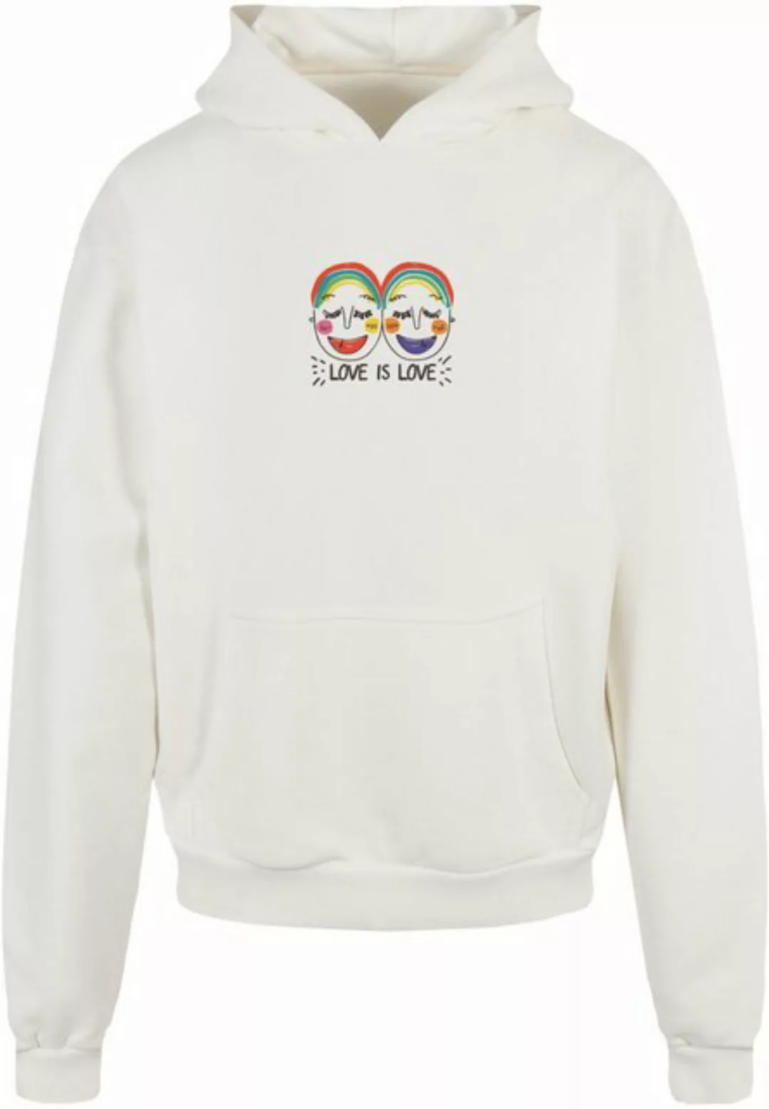 Merchcode Kapuzensweatshirt Merchcode Love Figures Oversized Hoody (1-tlg) günstig online kaufen